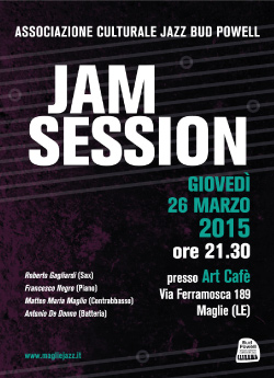 Jam Session 26 marzo